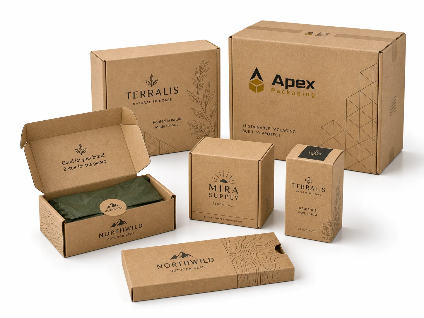 Kraft Boxes packaging