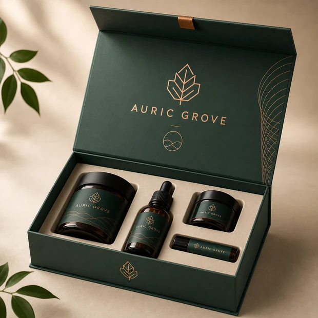 Apex Packaging branded cbd gift boxes