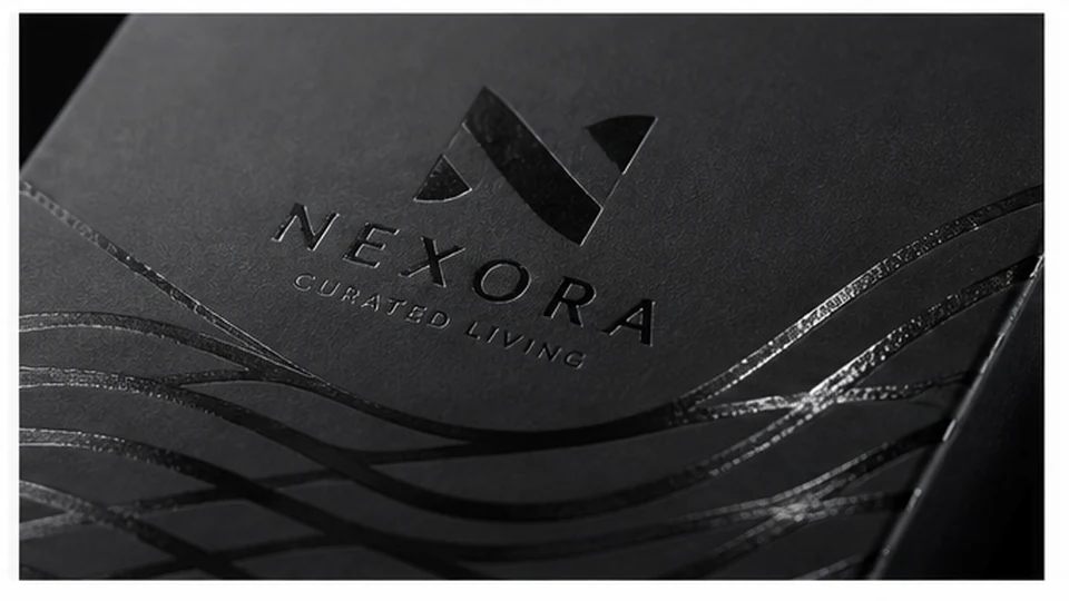 Spot UV packaging finish