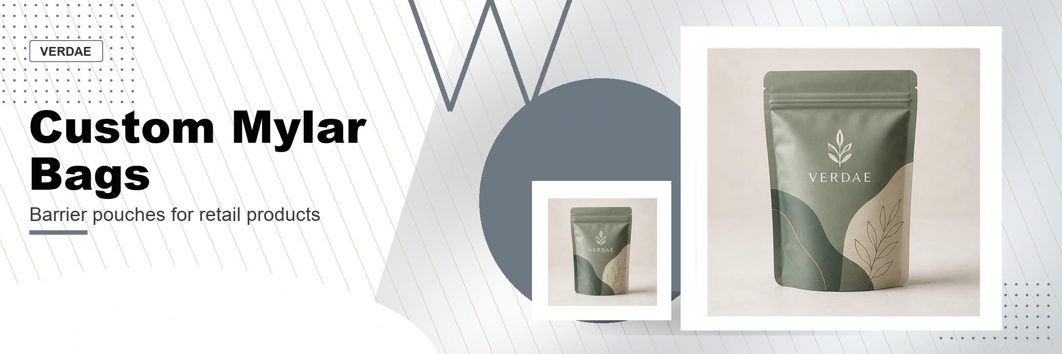 Custom Mylar Bags custom packaging hero banner