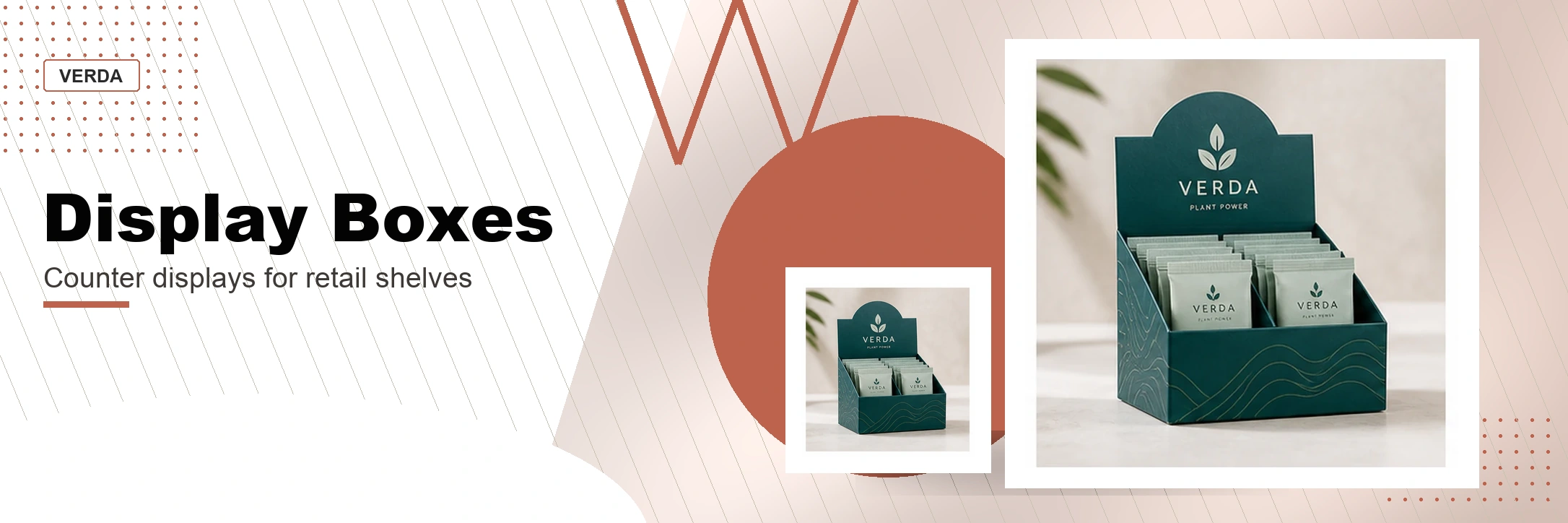 Display Boxes custom packaging hero banner