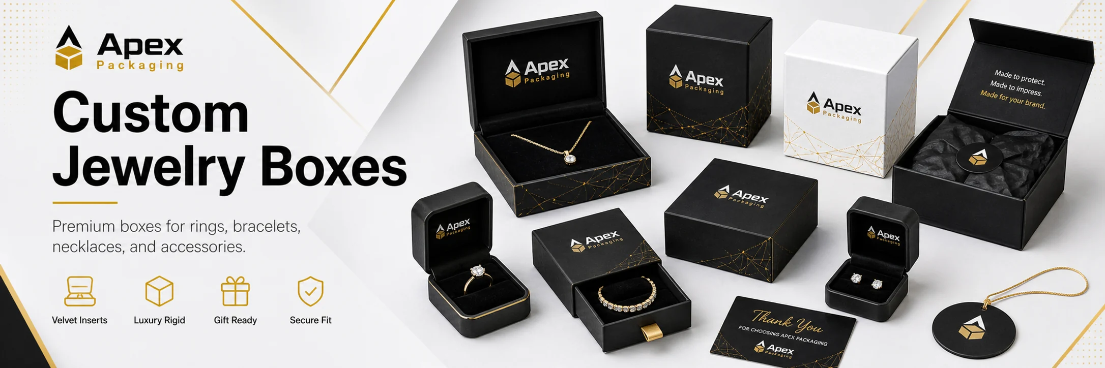 Jewelry Boxes custom packaging hero banner