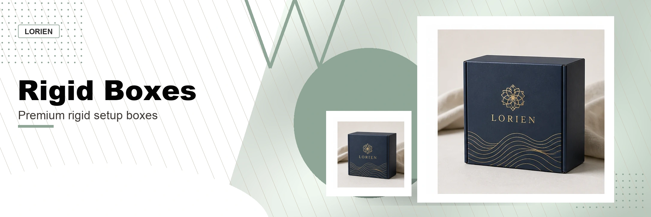 Rigid Boxes custom packaging hero banner