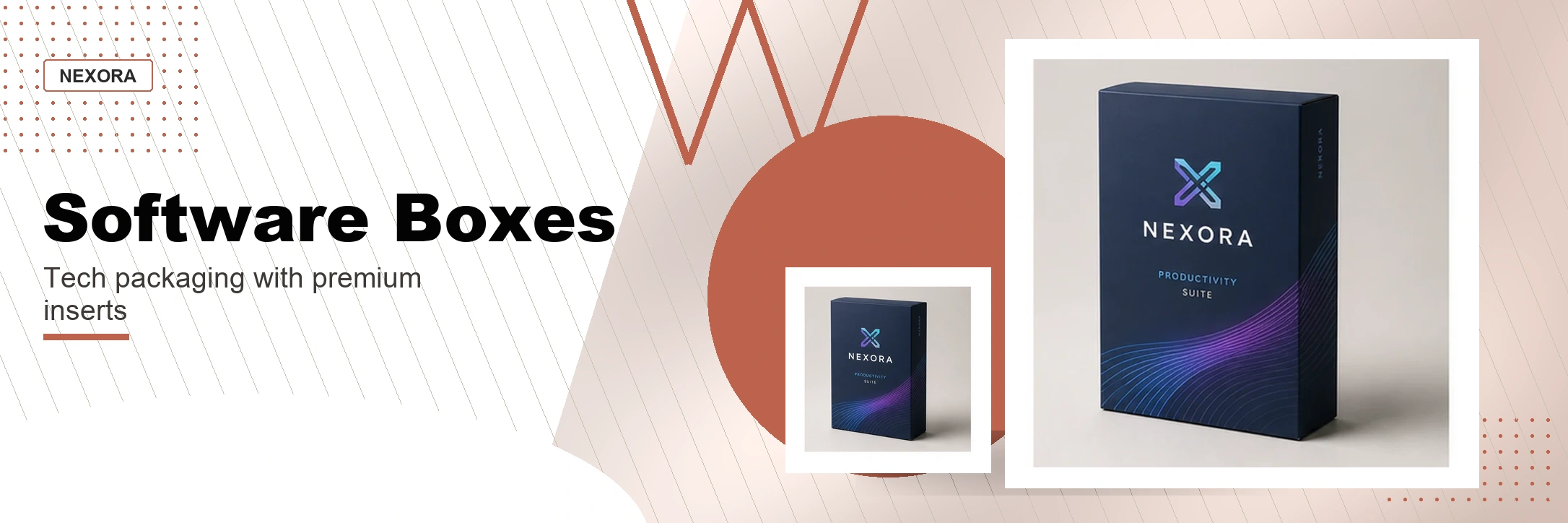 Software Boxes custom packaging hero banner