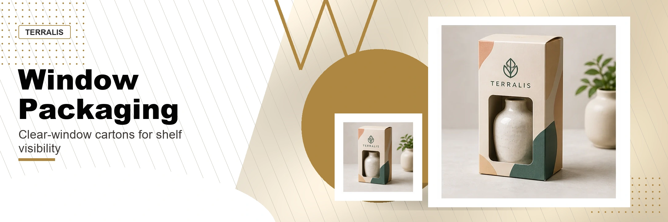 Window Packaging custom packaging hero banner